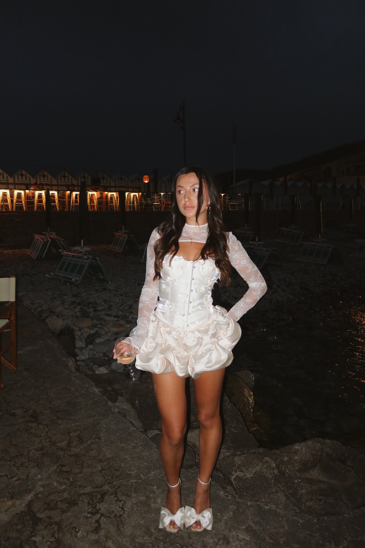 Cloud shorts - Satin