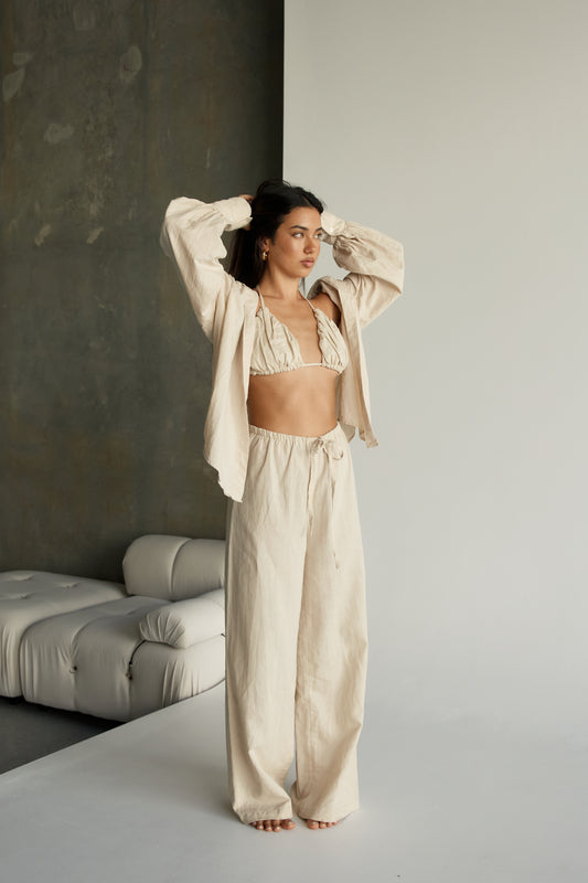 Pants - Cream