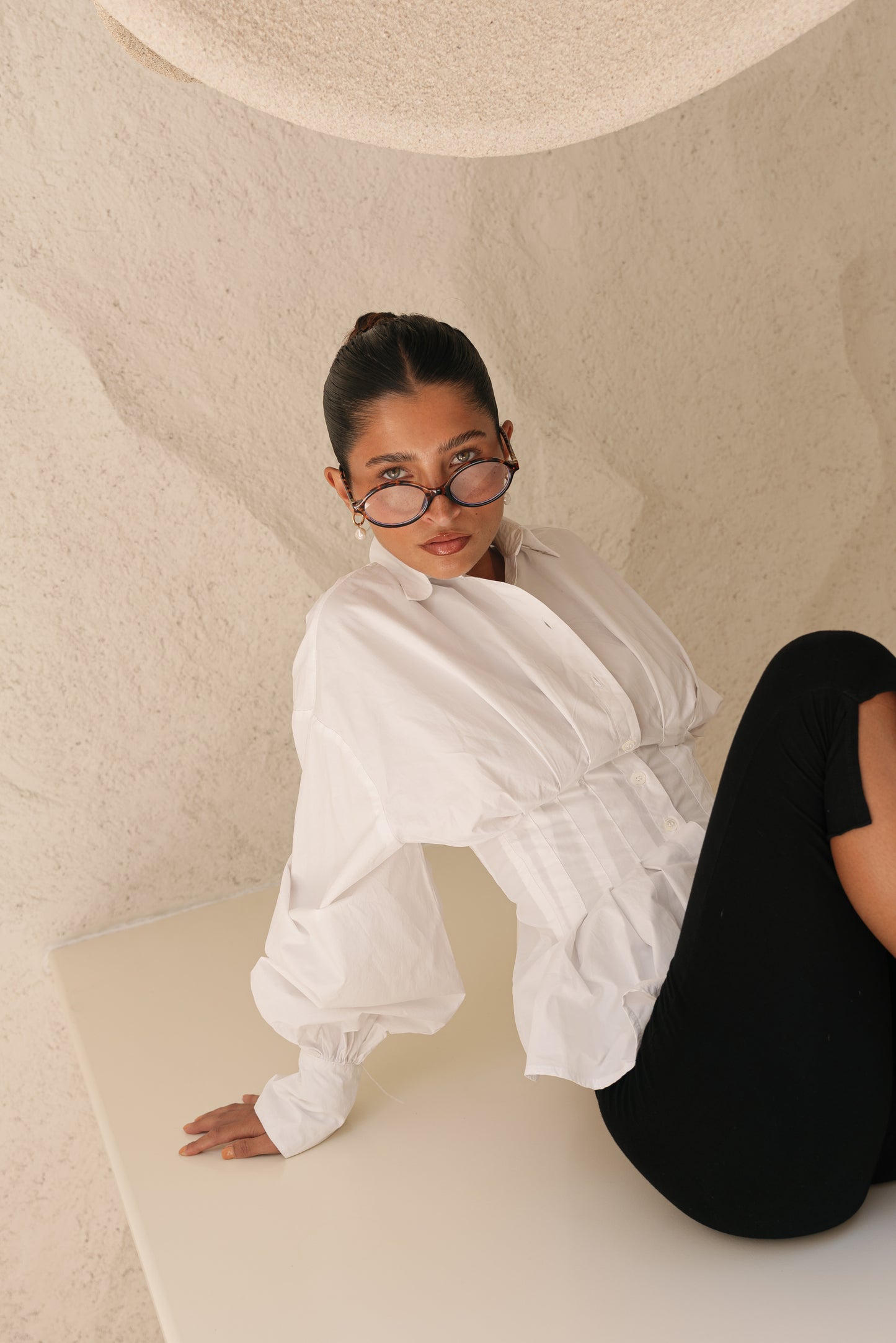 The Studio Shirt - Bianco