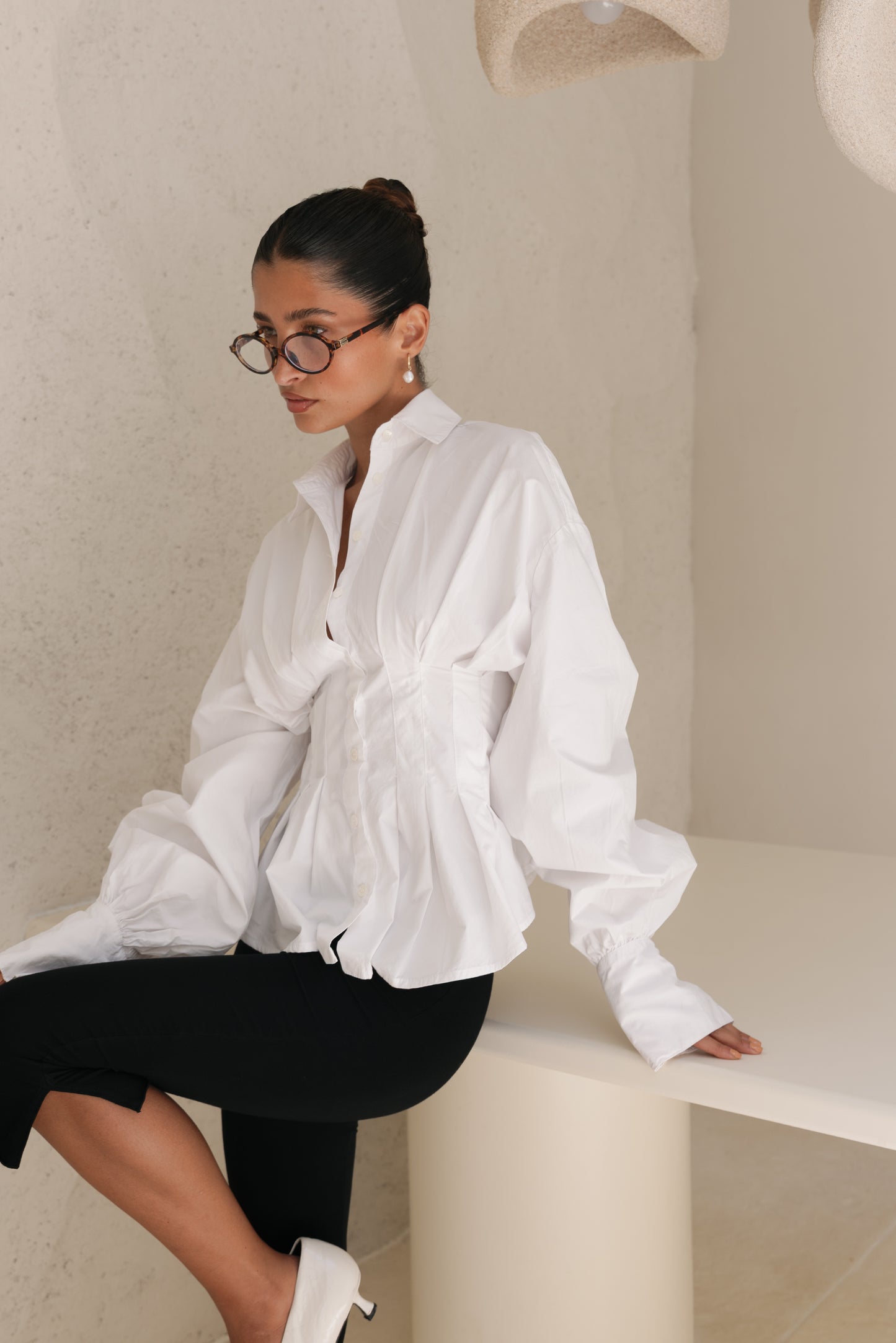 The Studio Shirt - Bianco