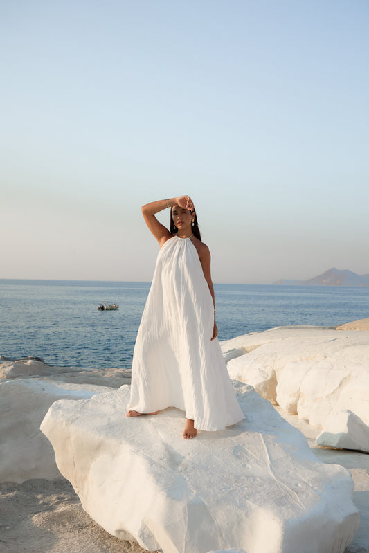 Milos Maxi - Bianco