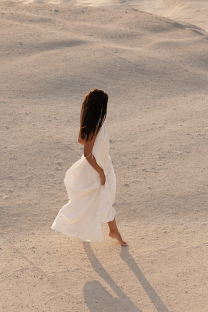 Milos Maxi - Bianco