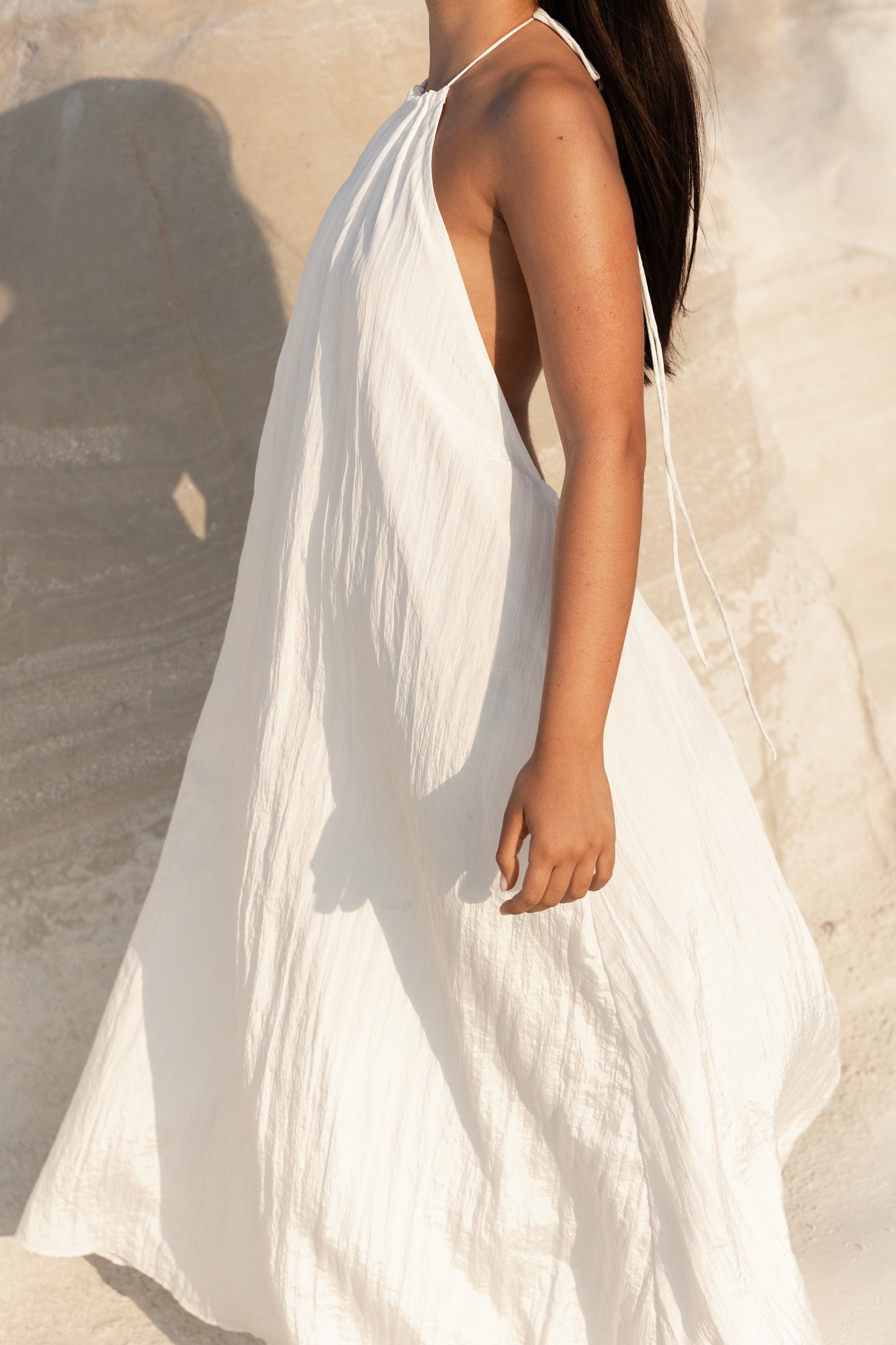 Milos Maxi - Bianco